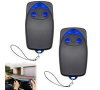 BOULESENM 2 pezzi 433.93HZ Telecomando Cancello per N1ce FLO2, Flo4, FLO1,2 Canali Telecomando Porta Garage per FLOXIR; FLOXR; FLOX2R; OXI; OX2, Telecomando Cancello Universale