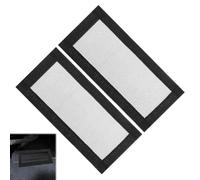 BOULESENM 2 pezzi griglia di ventilazione per Tesla Model y & Model 3, griglia di ventilazione, coperture per griglia di ventilazione per sottosedile auto, copertura di ventilazione flusso d'aria