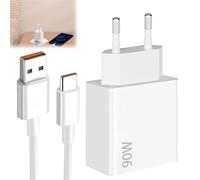 BOULESENM Caricatore 90w con Cavo USB C 1.5m per Xiaomi 15 Ultra 15Pro 14T 14 13T 13 Ultra 13 Lite Pad 7 POCO X7 Pro X6 M7, Caricabatterie Rapido USB C per Xiaomi 14 13 Ultra POCO X7 Pro POCO F6