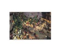 Boulevard Des Capucines Konstantin Korovin, poster artistico da parete su tela, decorazione per soggiorno e casa, 30 x 45 cm
