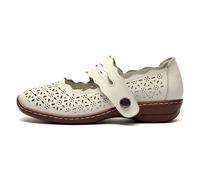 Boulevard Jemima Moda Donna Firmato Casual Chic Scarpe Basse Bianco