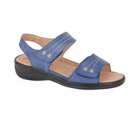 Boulevard Sandali Floreale Nubuck Sintetico Donna (DF2382)