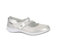 Boulevard Scarpe Bar Luccicante Pelle Scamosciata Donna