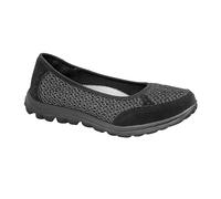 Boulevard - Scarpe Basse con Memory Foam - Donna (42) (Nero)
