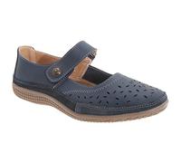 Boulevard - Scarpe comode da Donna (39 EU) (Blu Navy)
