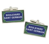 Boulevard St.Germain Segnale Stradale Rettangolo Gemelli IN Scatola