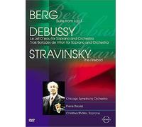Boulez, Pierre & Chicago So - Berg/Debussy/Stravinsky