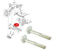 Boulons Excentriques Dei Bracci Per Porsche Cayenne