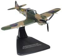 Boulton Paul Defiant MK I Pilota di aereo da caccia: Sqn Ldr P Hunter ner Sgt F King 264 Squadron RAF Hornchurch (agosto 1940) "Oxford Aviation" Serie 1/72 Diecast Model Aircraft di Oxford Diecast