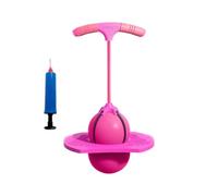 Bounce Ball for Kids - Hopperd Jumping Toy | Balance Bounce Toy with Handle, Inflatable Hopping Ball with Fun Design, Exercise & Play for Children, Adults, Indoor Outdoor Home Garden Backyard