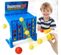 Bounce Ball Game Gioco, Gioco Di Palla 4 Vince, Gioco da Tavolo Classico, Palla Giochi da Viaggio, Game Bounce Party,Giochi Per Genitori e Figli Giochi Per Bambini Giochi Per Adulti