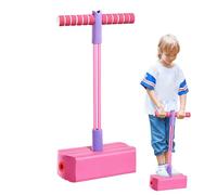 Bounce Stick for Kids - Light Up Foam Jumper Stick with Screaky Sound | Giocattolo di salto facile per i più piccoli, divertente equipaggiamento di equilibrio per uso esterno interno, un giù