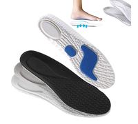 BounceBoost Insoles - Shock Absorption Insoles Arch Support Inserts - Running Shoes Replacement Insoles for Men Women (35-36,3Pcs)