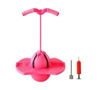 Bouncing Ball - Interactive Quiet with Handle Air Pump | Bouncy Board Ball Sports Toy | For Home School Park Travel Sports Exercise Camping Birthday Holiday Party