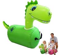Bouncing Dinosaur,Dinosaur Hopper For Kids, Inflatable Toys Suitable For Children's Gatherings And Garden Activities, Promoting A Sense Of Balance, Sturdy And Durable(B)