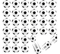 Bouncy Balls Mixed Color, Bouncing Balls and Bouncy Balls for Kids Birthday Goodie Bag fillers (24pcs Soccer Bouncy Ball)
