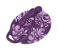 Bouncy Bliss Flow Sit-On Vibrator Purple