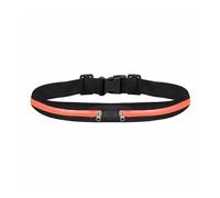 Bouncy Nylon Portatile Impermeabile Telefono Pouch Pocketbelt Sport Marsupio Cintura Borsa Running, Arancione, 2PCS