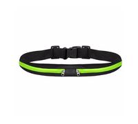 Bouncy Nylon Portatile Impermeabile Telefono Pouch Pocketbelt Sport Marsupio Cintura Borsa Running, Verde chiaro, 5 pz