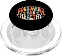 Boundaries Are Healthy Citazioni sul rispetto emotivo - PopSockets PopGrip per MagSafe