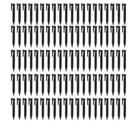 Boundary Cable - 3,35 x 0,79 in Boundary Wire Pegs | Ground Spikes, Connection Terminals, Garden Wire Accessory Set, 100 pezzi Small Landscape Spikes,Lawn Stake Kit, Garden Lawn Netting Pegs, Camping