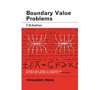 Boundary Value Problems: International Series of Monographs in Pure and Applied Mathematics