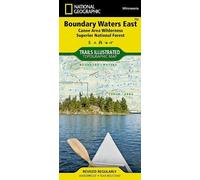 Boundary Waters, East, Superior National Forest (Map)