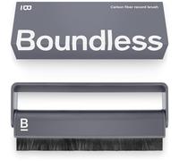 Boundless Audio - Spazzola per pulizia record in fibra di carbonio antistatica per vinile
