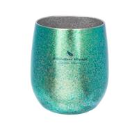 Boundless Voyage Tazza in titanio a doppia parete, per caffè, tè, qualità alimentare, per campeggio, viaggi, uso quotidiano, 3084D, verde, 260 ml
