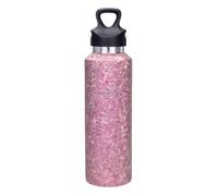 Boundless Voyage Ti3258d - Borraccia termica in titanio, 600 ml, lavabile in lavastoviglie, riutilizzabile e a prova di perdite, per scuola, ufficio, sport, viaggi, colore: rosa