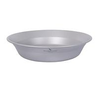 Boundless Voyage Titanium Piatto Piatto Ciotola Set con Borsa per il Trasporto Esterna Campeggio Pan Stoviglie Pentole Mess Kit per Cibo Salsa di Frutta Ti1112T