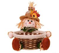 Bountiful Harvest Spaventapasseri cestino di caramelle per condividere deliziosi dolci insieme (griglia)