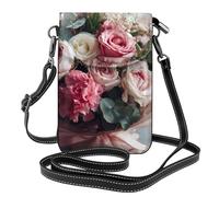 Bouquet By The Window - Piccola borsa a tracolla per cellulare, da donna, compatta, alla moda e affidabile per l'uso quotidiano