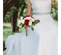 Bouquet Da Sposa Bouquet Da Damigella D'onore Francese Per La Sposa, Addio Al
