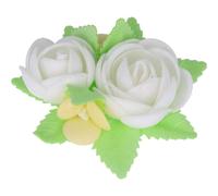 Bouquet di cialda fiori di ostia bianco per decorazione