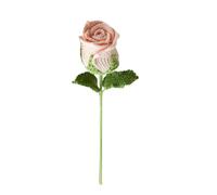 Bouquet di fiori botanici a maglia per la decorazione del soggiorno