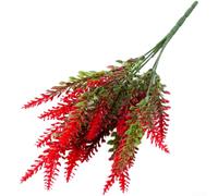 Bouquet di lavanda artificiale con design a 5 rami per ricevimenti di nozze, hotel, reception e oggetti di scena per studio (K)