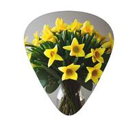 Bouquet di narcisi 1 set di plettri per chitarra, materiale ABS di alta qualità, vari spessori, migliora la tua esperienza di suono