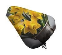 Bouquet di narcisi - Coprisedile per bicicletta con coulisse, impermeabile, protegge dal sole e dalla polvere, unisex, per mountain bike