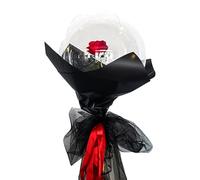 Bouquet di palloncini - kit bouquet di uova, set di palloncini trasparenti | palloncini a LED che si illuminano, set per compleanno, addio al nubilato e centrotavola, decorazione luminosa per