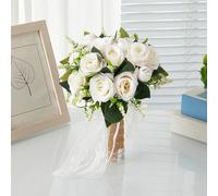 Bouquet di rose artificiali per la cerimonia, decorazione della chiesa, per