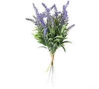 Bouquet floreale artificiale di lavanda in dieci pezzi, ottimizzato per l'armonia visiva in applicazioni di visualizzazione in gruppi o da solo