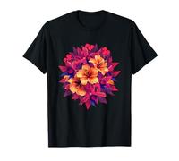 Bouquet Hawaiano Giungla Fiori di Ibisco Maglietta