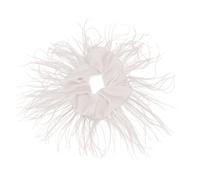 Bouquet Piuma Dei Capelli Scrunchie Anni 1920 Piuma Pelosa Legatura Capelli Corda Capelli Copricapo Per Ragazze Donne