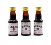 Bourbon 3x25ml - senza alcool | Essenza di Vodka | Aroma per Torta