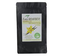 Bourbon Baccelli di Vaniglia (50 Stk 100% Madagascar + Gratis Vanillemesser, Gourmet Premium Qualità 18-20cm, Doppelt Confezione Sottovuoto,Fresco,Vanillezucker,Vanillesalz