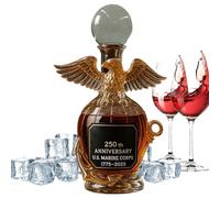 Bourbon Decanter - Bottiglia Di Vodka Eagle | Eagle Decanter | Decanters Del Vino Commemorativo A Forma Di Animale | Display Da Collezione Per Uomini | Donne, Compleanno, Bar, Soggiorno, Studio