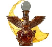 Bourbon Decanter - Whisky Decanter Set | Decantera scozzesi non di alimentazione | di whisky a forma di aquila | Statua animale bottiglia di vino commemorativa per uomini donne da collezione cab
