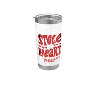 Bourbon ha rubato il mio cuore non l'ha mai restituito Bicchiere termico in acciaio inox doppia parete