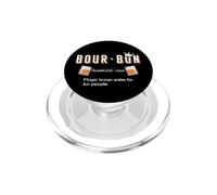 Bourbon Magic Brown Water - Definizione dei bevitori PopSockets PopGrip per MagSafe